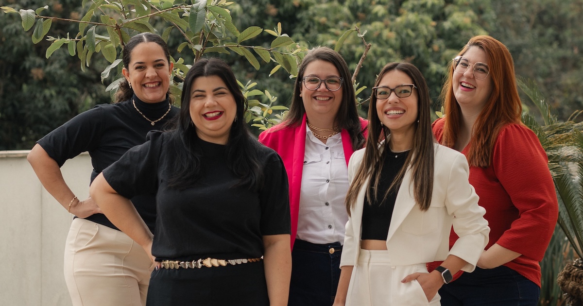 Equipe completa da clínica